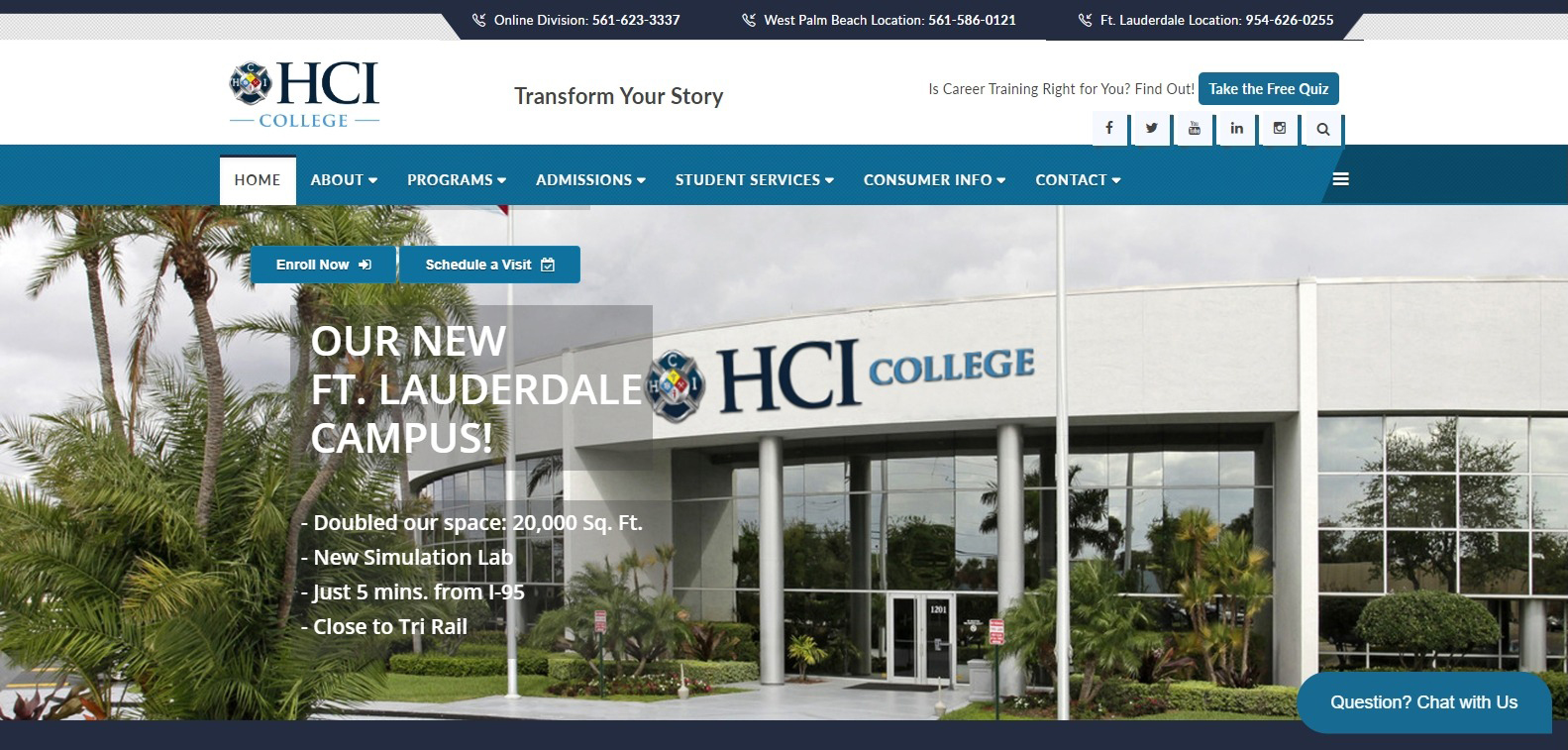 HCI.edu to